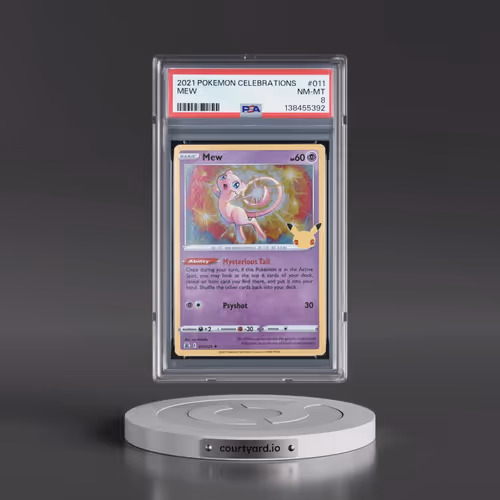 2021 Pokémon Celebrations #011 Mew (PSA 8 NM-MT)