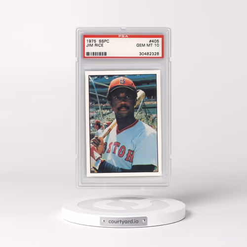 1975 SSPC #405 Jim Rice (PSA 10 GEM MINT)
