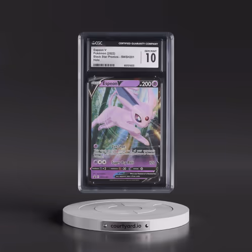 2017 Black Star Promos - Sword & Shield #SWSH201 Espeon V - (Holo) (CGC 10 GEM MINT)
