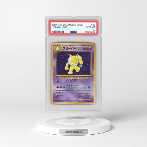 1997 Pokémon Fossil #97 Hypno - Holo (PSA 10 GEM MINT)
