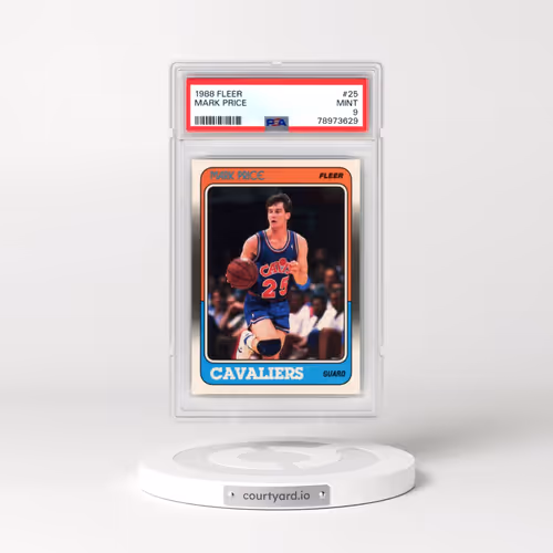 1988 Fleer #25 Mark Price (PSA 9 MINT)