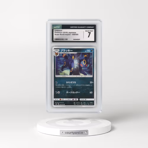 2018 Super-Burst Impact #058/095 Umbreon (CGC 7 NM)