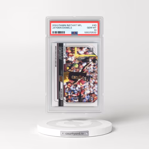 2024 Panini Instant NFL #40 Jayden Daniels (PSA 10 GEM MINT)