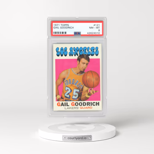 1971 Topps #121 Gail Goodrich (PSA 8 NM-MT)