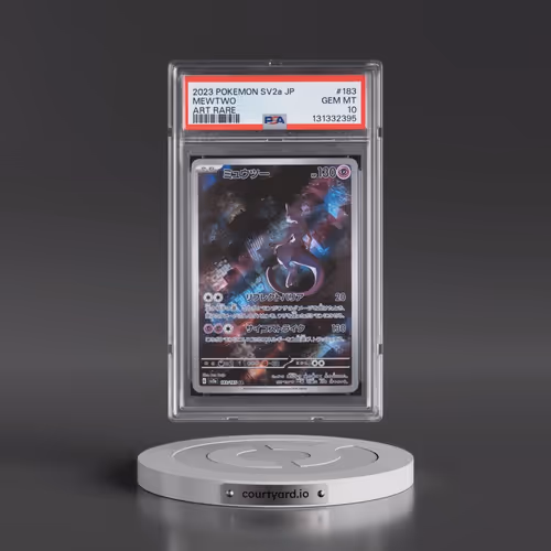 2023 Pokémon Sv2a-Pokemon 151 #183 Mewtwo - Art Rare (PSA 10 GEM MINT)