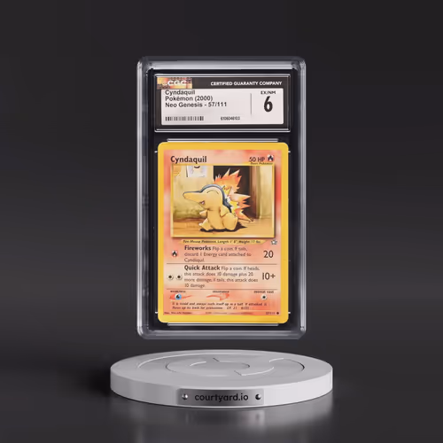 2000 Neo Genesis #57/111 Cyndaquil (CGC 6 EX-NM)