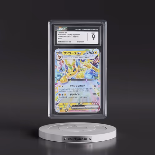 2024 Pokémon Sv8a-Terastal Fest EX #052 Jolteon EX - Holo (CGC 9 MINT)
