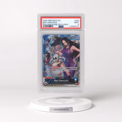 2025 One Piece Promos #038 Boa Hancock - PSA Magazine Exclusive (PSA 9 MINT)