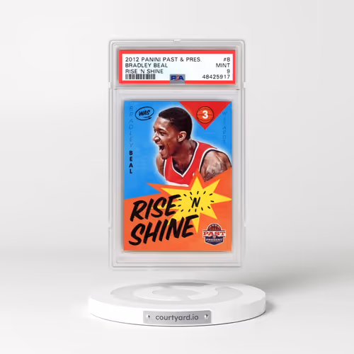 2012 Panini Past & Present Rise 'N Shine #8 Bradley Beal (PSA 9 MINT)