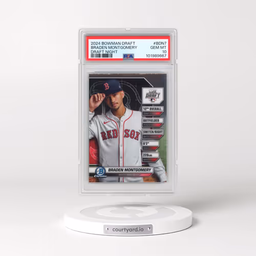 2024 Bowman Draft Bowman Draft Night #BDN7 Braden Montgomery (PSA 10 GEM MINT)
