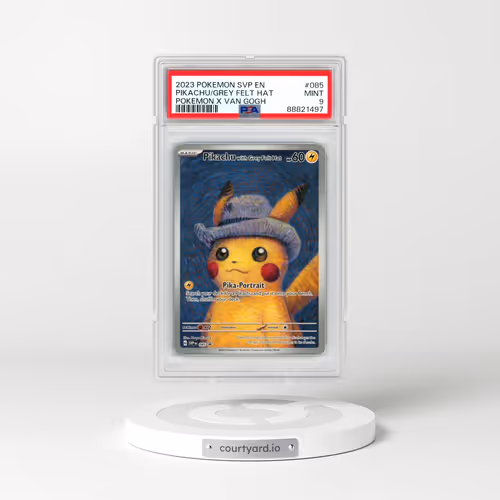2023 Pokémon Svp EN-SV Black Star Promo #085 Pikachu With Grey Felt Hat - Pokemon X Van Gogh (PSA 9