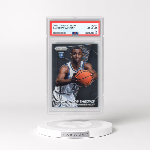 2014 Panini Prizm #251 Andrew Wiggins (PSA 10 GEM MINT)