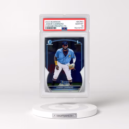 2023 Bowman Chrome Prospects #BCP61 Junior Caminero (PSA 10 GEM MINT)