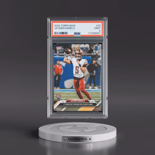 2024 Topps Now #23 Jayden Daniels (PSA 9 MINT)