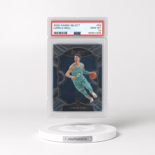 2020 Panini Select #63 LaMelo Ball (PSA 10 GEM MINT)