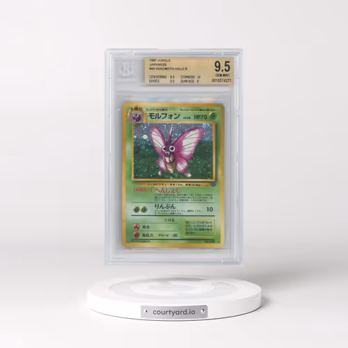 1997 Pokémon Jungle #49 Venomoth - Holo (BGS 9.5 GEM MINT)