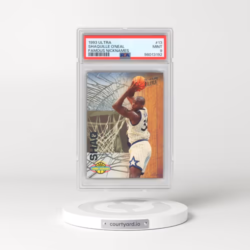 1993 Ultra Famous Nicknames #13 Shaquille O'Neal (PSA 9 MINT)