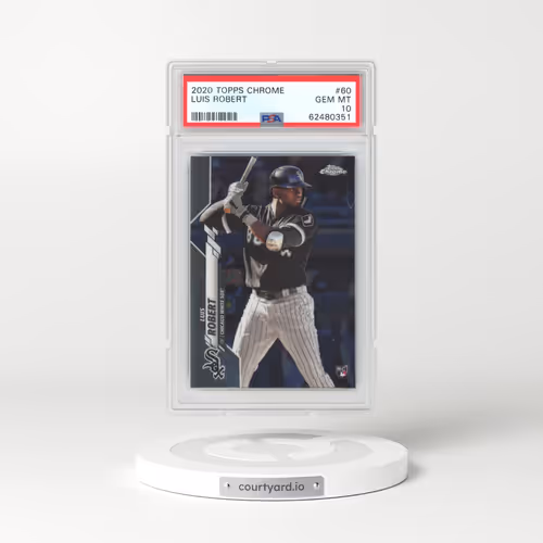 2020 Topps Chrome #60 Luis Robert (PSA 10 GEM MINT)