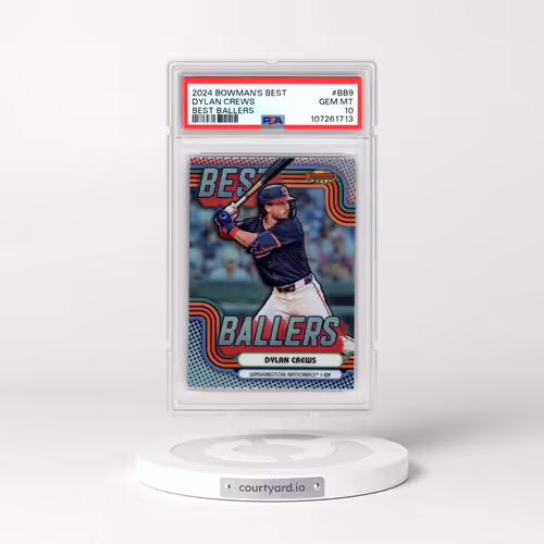 2024 Bowman's Best Best Ballers #BB9 Dylan Crews (PSA 10 GEM MINT)