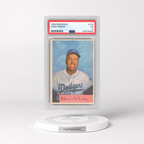 1954 Bowman #170 Duke Snider (PSA 5 EX)