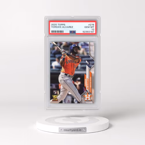 2020 Topps #276 Yordan Alvarez (PSA 10 GEM MINT)