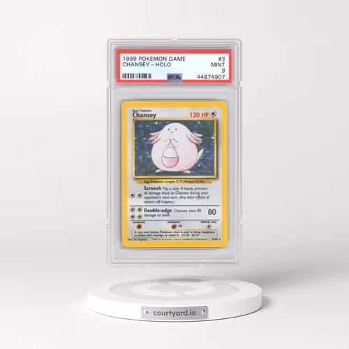 1999 Pokémon Game #3 Chansey - Holo (PSA 9 MINT)