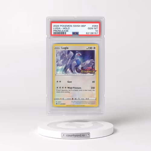 2020 Pokémon Swsh Black Star Promo #069 Lugia - Holo Prerelease (PSA 10 GEM MINT)