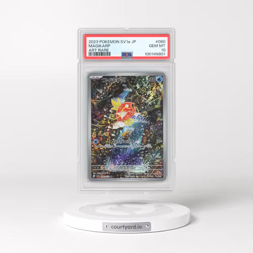 2023 Pokémon Sv1a-Triplet Beat #080 Magikarp - Art Rare (PSA 10 GEM MINT)