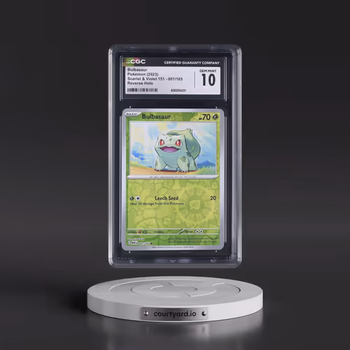 2023 Scarlet & Violet 151 - MEW EN #001/165 Bulbasaur Reverse Holo