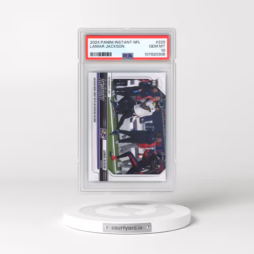 2024 Panini Instant NFL #229 Lamar Jackson (PSA 10 GEM MINT)