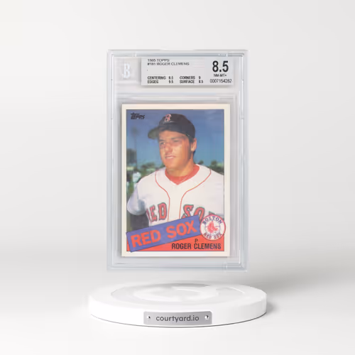 1985 Topps #181 Roger Clemens (BGS 8.5 NM-MT+)