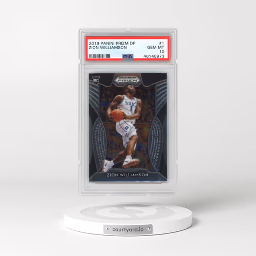 2019 Panini Prizm Draft Picks #1 Zion Williamson (PSA 10 GEM MINT)