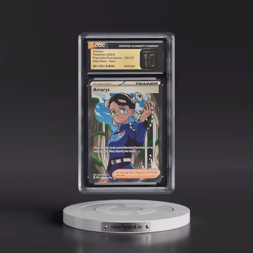 2024 Prismatic Evolutions - PRE EN #132/131 Amarys - Ultra Rare Holo (CGC 10 PRISTINE)