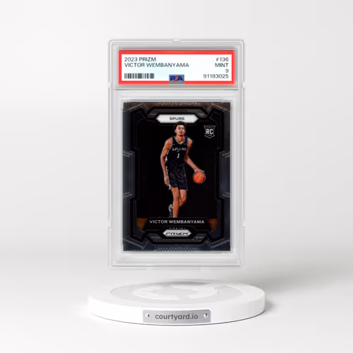 2023 Panini Prizm #136 Victor Wembanyama (PSA 9 MINT)