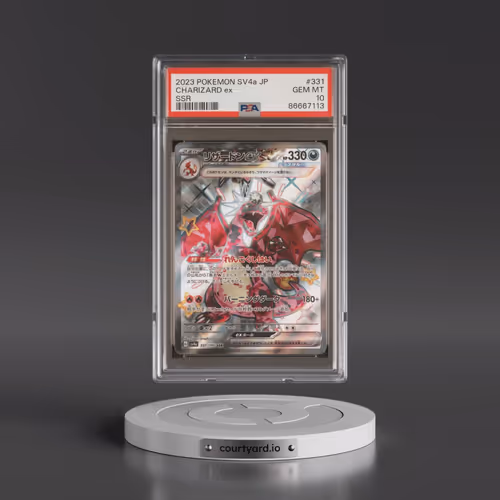 2023 Pokémon Sv4a-Shiny Treasure EX #331 Charizard EX - Holo Ssr (PSA 10 GEM MINT)