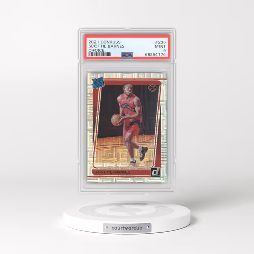 2021 Panini Donruss #236 Scottie Barnes - Choice (PSA 9 MINT)