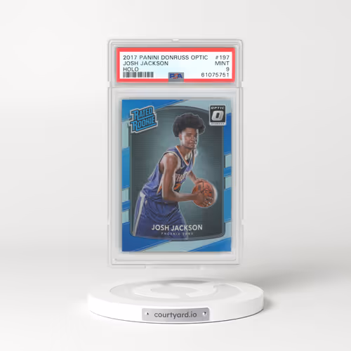 2017 Panini Donruss Optic #197 Josh Jackson - Holo (PSA 9 MINT)
