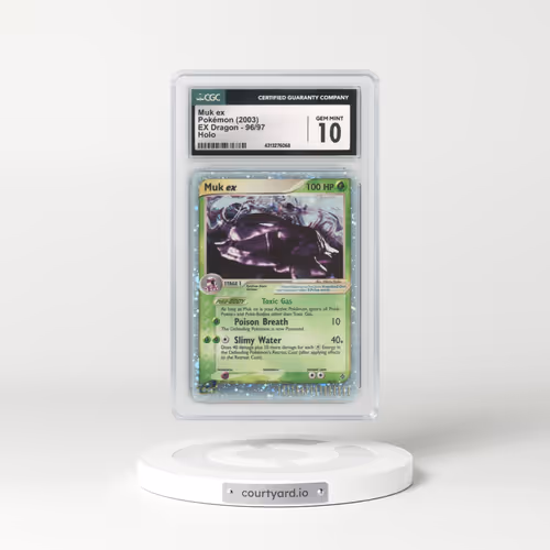 2003 EX Dragon #96 Muk EX - Holo (CGC 10 GEM MINT)
