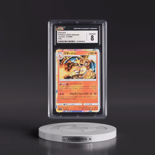 2018 Tag Bolt #013/095 Charizard - Holo (CGC 8 NM-MT)