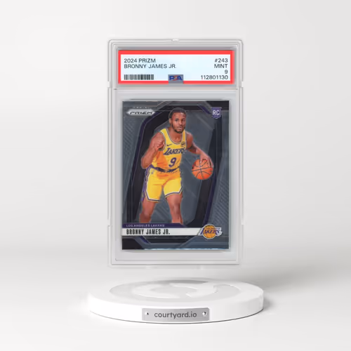 2024 Panini Prizm #243 Bronny James Jr. (PSA 9 MINT)