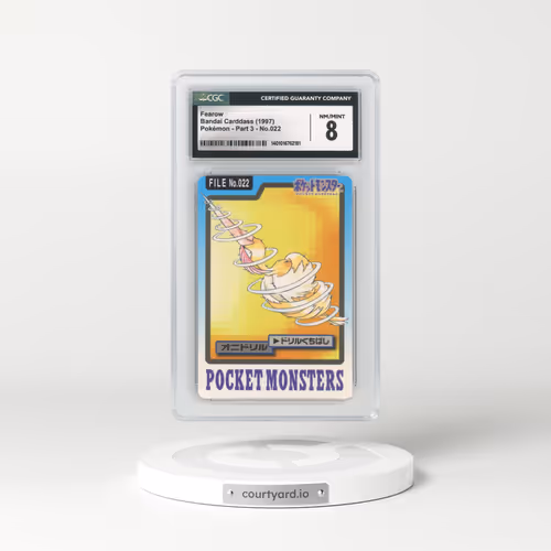 1997 (Pocket Monsters on Bottom) Part 3 #022 Fearow (CGC 8 NM-MT)