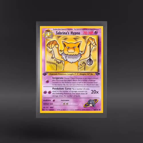 Gym Challenge #56/132 Sabrina's Hypno