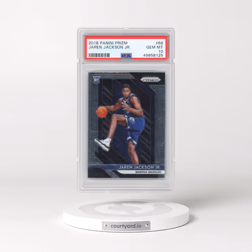 2018 Panini Prizm #66 Jaren Jackson Jr. (PSA 10 GEM MINT)