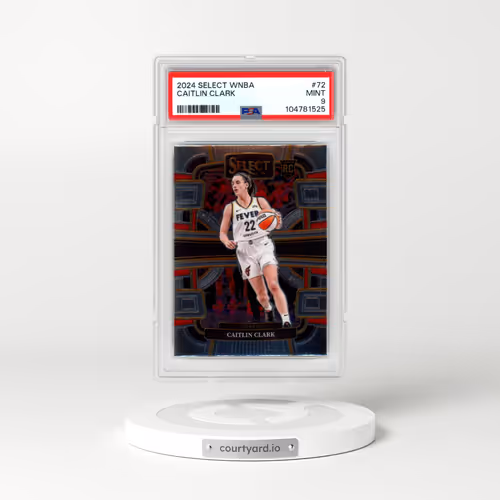 2024 Panini Select WNBA #72 Caitlin Clark (PSA 9 MINT)