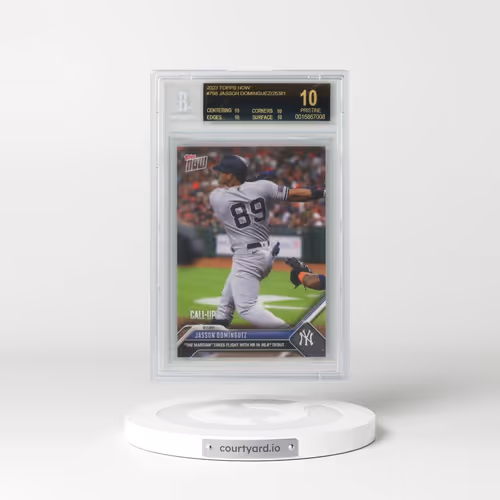2023 Topps Now #798 Jasson Dominguez/25381* (BGS 10 PRISTINE)