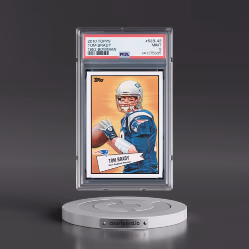 2010 Topps 1952 Bowman #52B-43 Tom Brady (PSA 9 MINT)