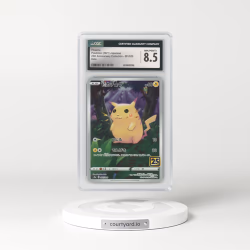 2021 25th Anniversary Collection #001/028 Pikachu (CGC 8.5 NM-MT+)