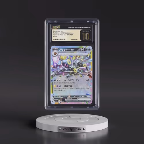 2024 High Class Pack: Terastal Fest ex - sv8a #093/187 Umbreon ex - Holo (CGC 10 PRISTINE)