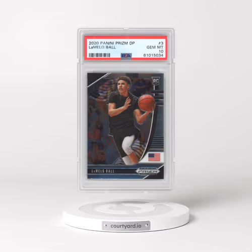 2020 Panini Prizm Draft Picks #3 LaMelo Ball (PSA 10 GEM MINT)