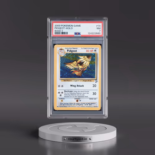2000 Pokémon Game Base II #14 Pidgeot - Holo (PSA 7 NM)